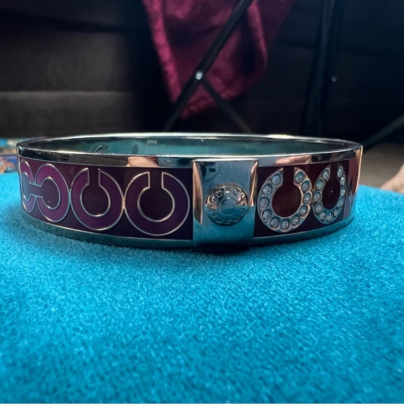 Coach OP ART a Multi Colored C Bangle Bracelet - Picture 8 of 15